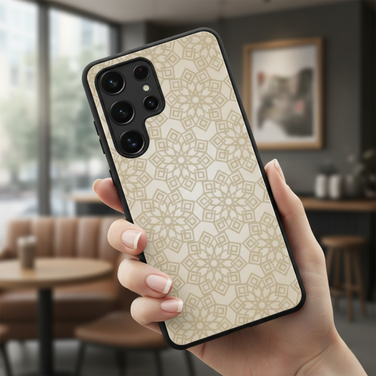 Arabic Pattern Samsung Phone Cover