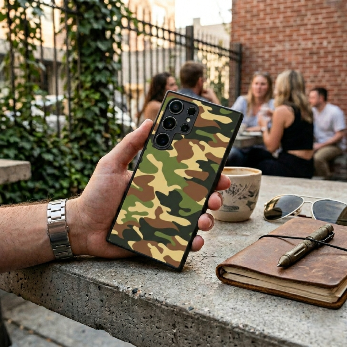 Army Camouflage Samsung Phone Cover