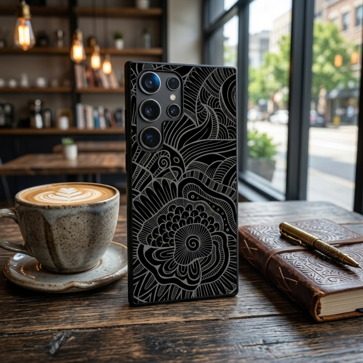 Ethnic Floral Samsung Phone Cover