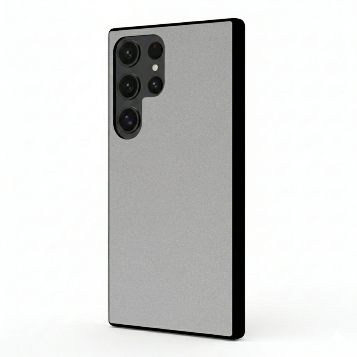 Silver Samsung Phone Cover