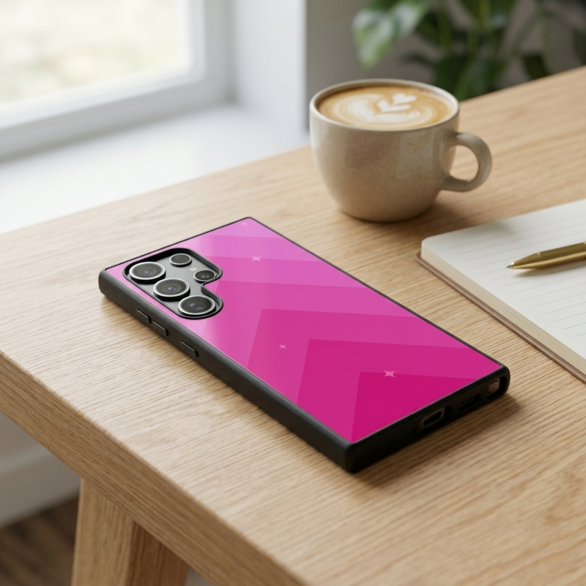 Pink Gradient Samsung Phone Cover