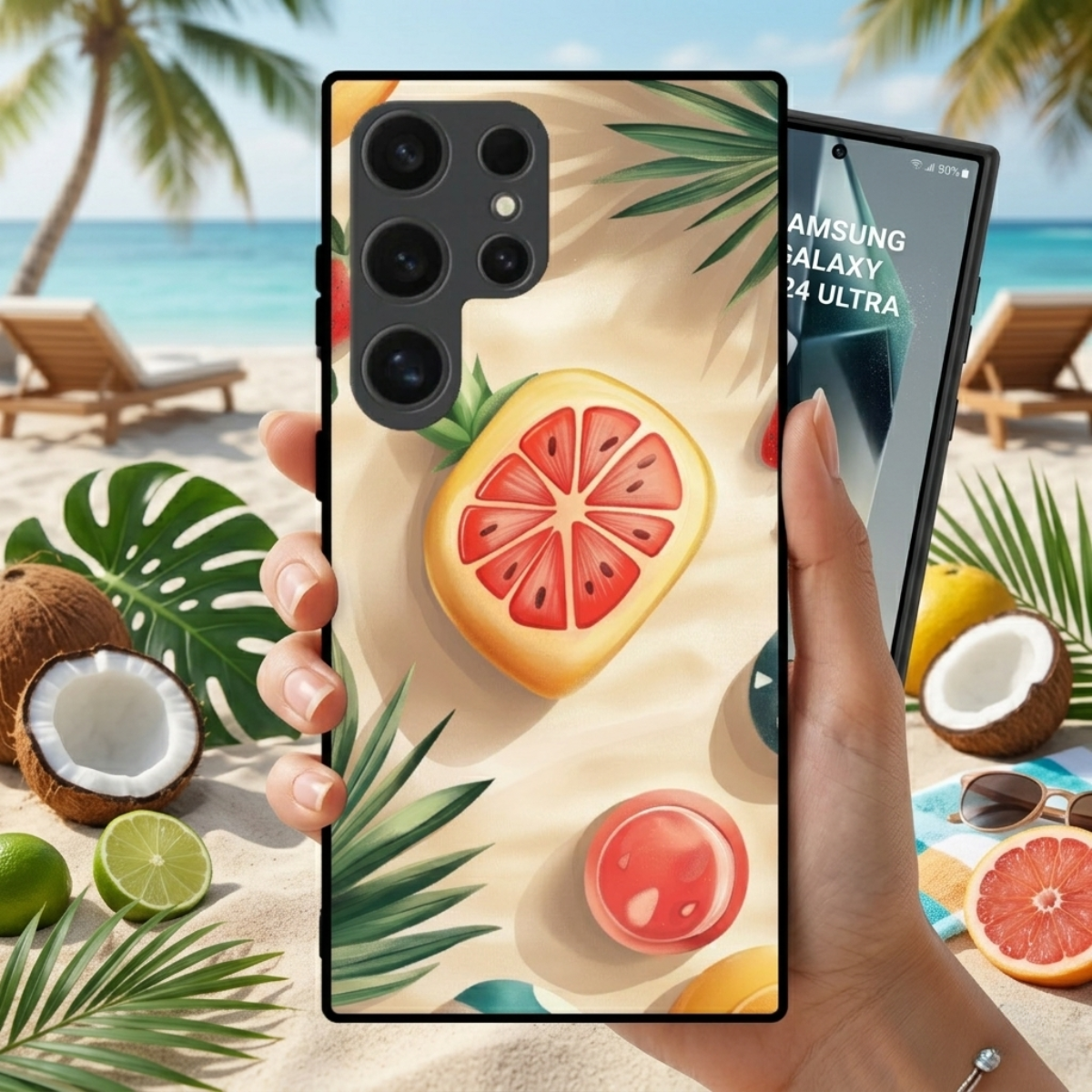 Tropical Fruits Samsung Phone Cover