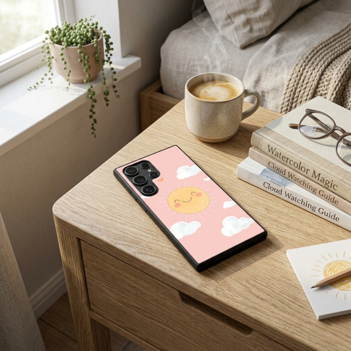 Sun Design Samsung Phone Cover