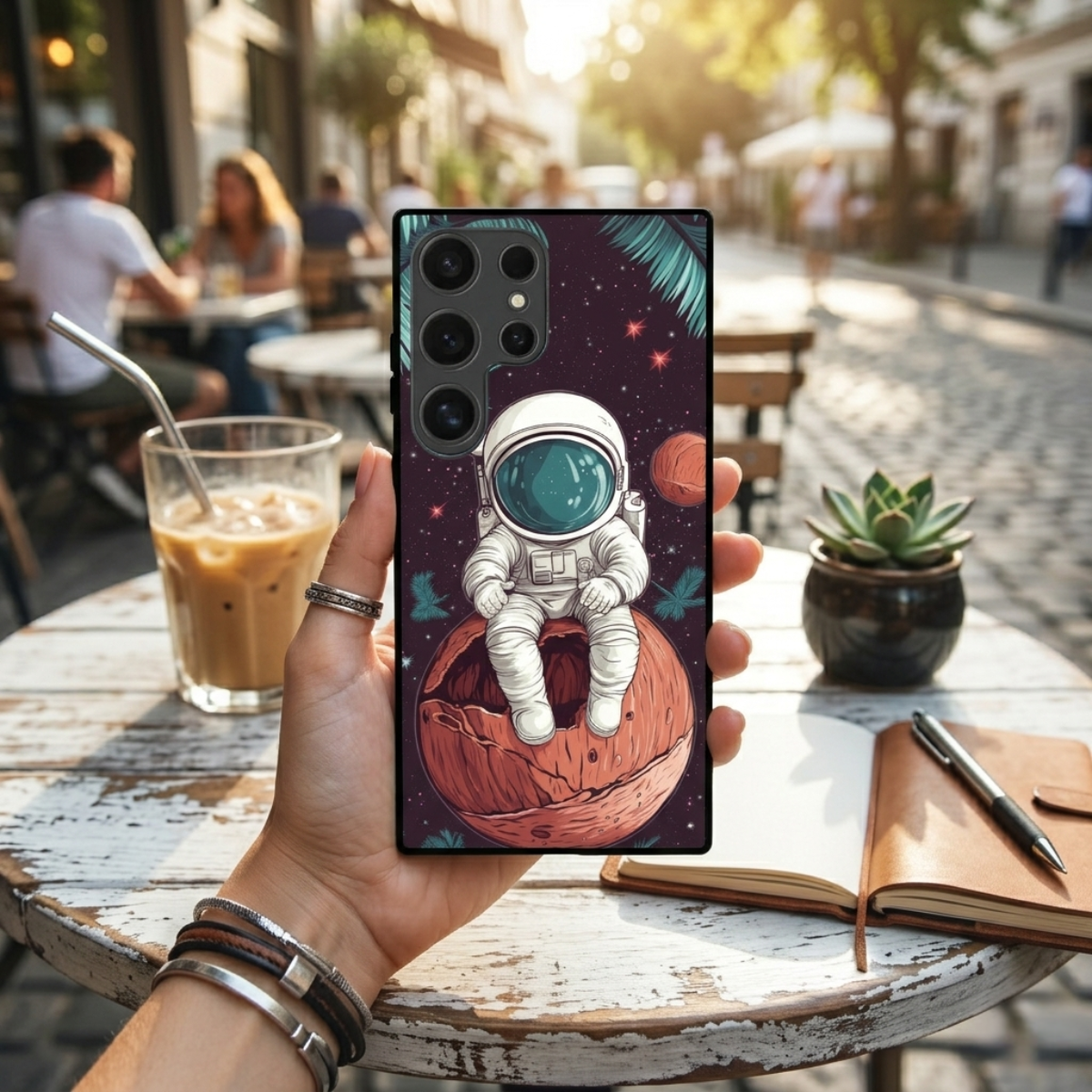 Resting Astronaut Samsung Phone Cover