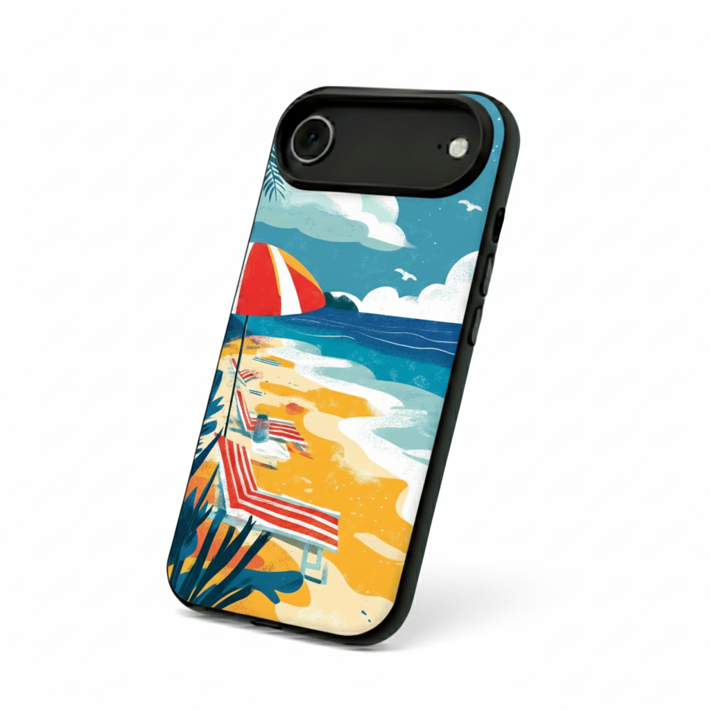 Summer Beach Vibe iPhone Cover