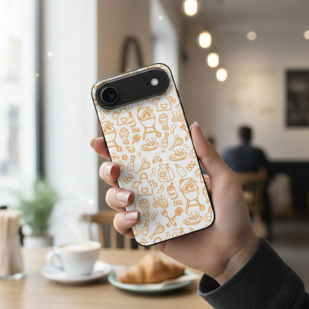 Sketchy Beer Snack iPhone Cover