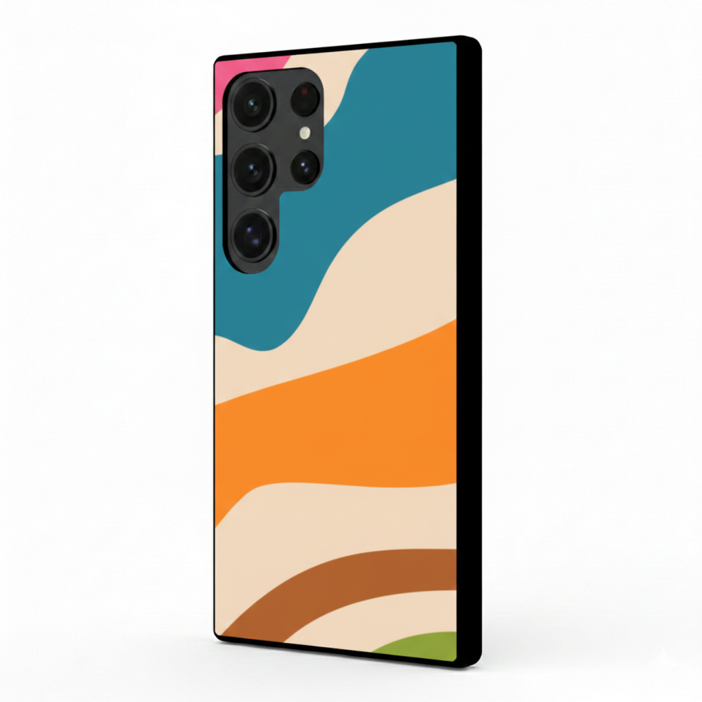 Abstract Wave Samsung Phone Cover