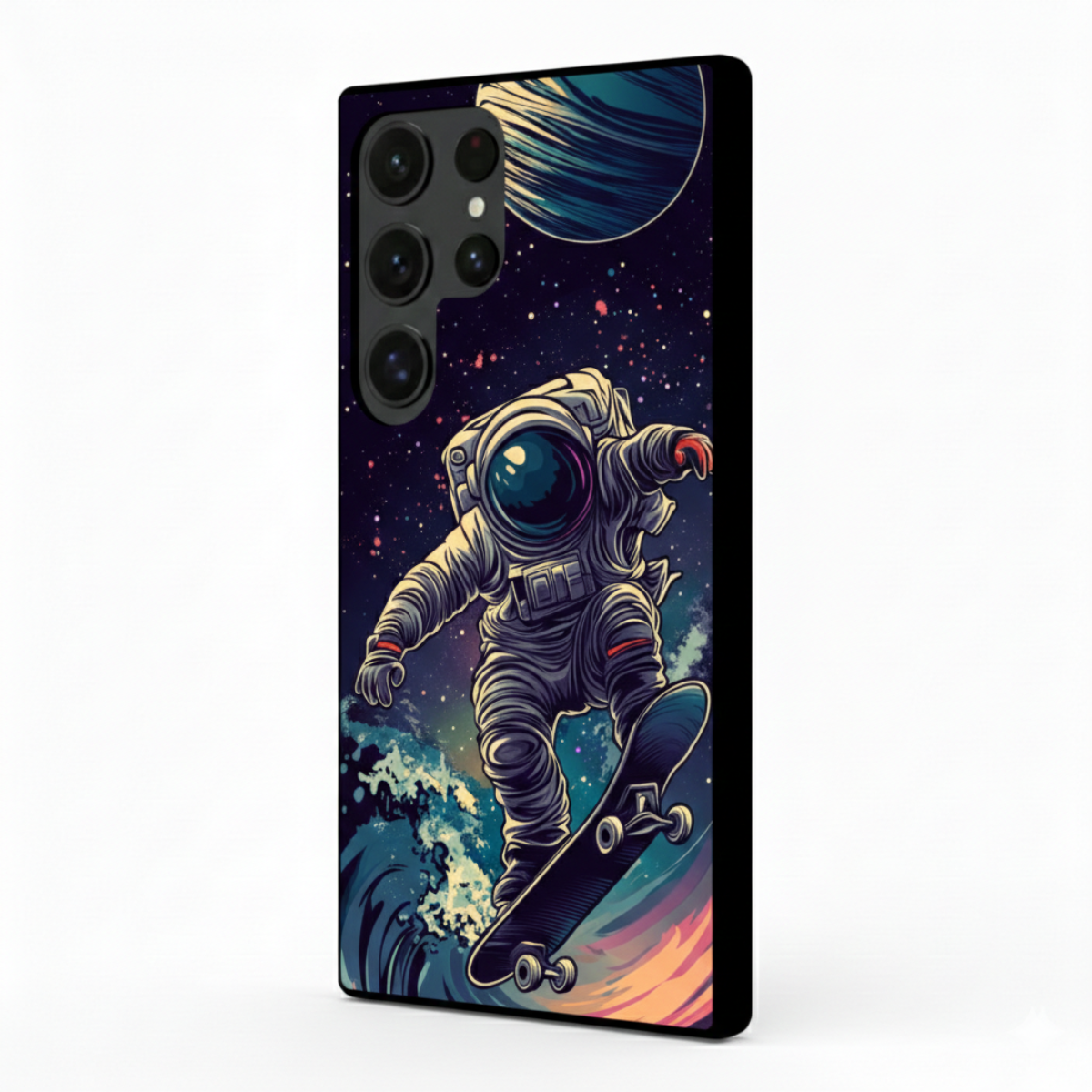 Skating Astronaut Samsung Phone Cover