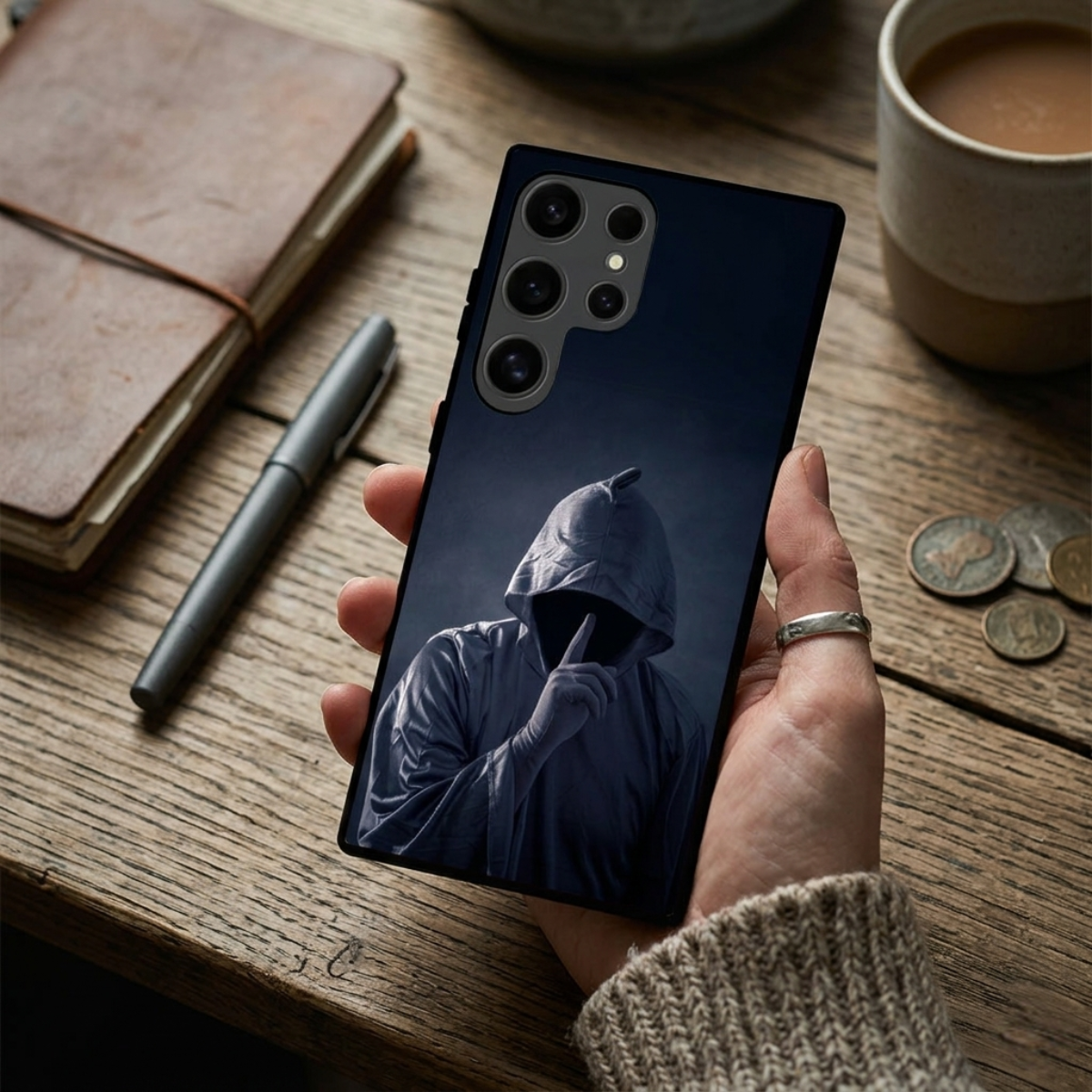 Hooded Cloak Samsung Phone Cover