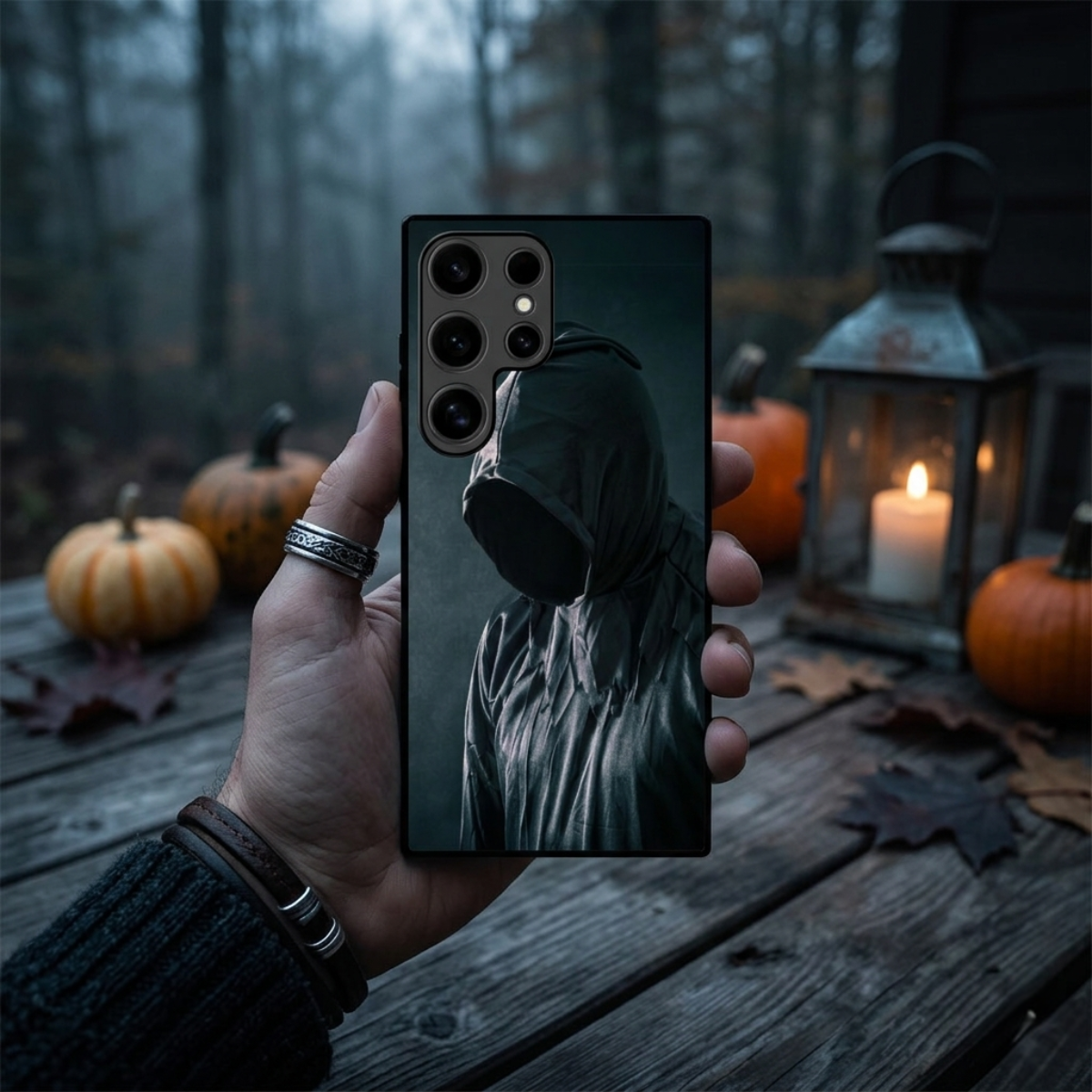 Scary Figure Samsung Phone Cover