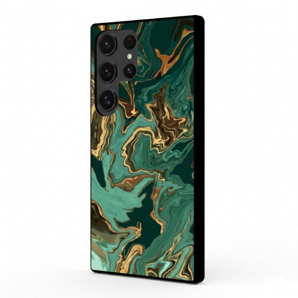 Emerald Marble Samsung Phone Cover
