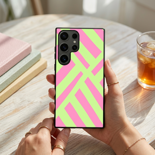 Geometric Pattern Samsung Phone Cover