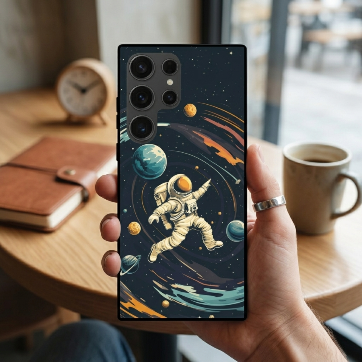 Cute Astronaut Samsung Phone Cover