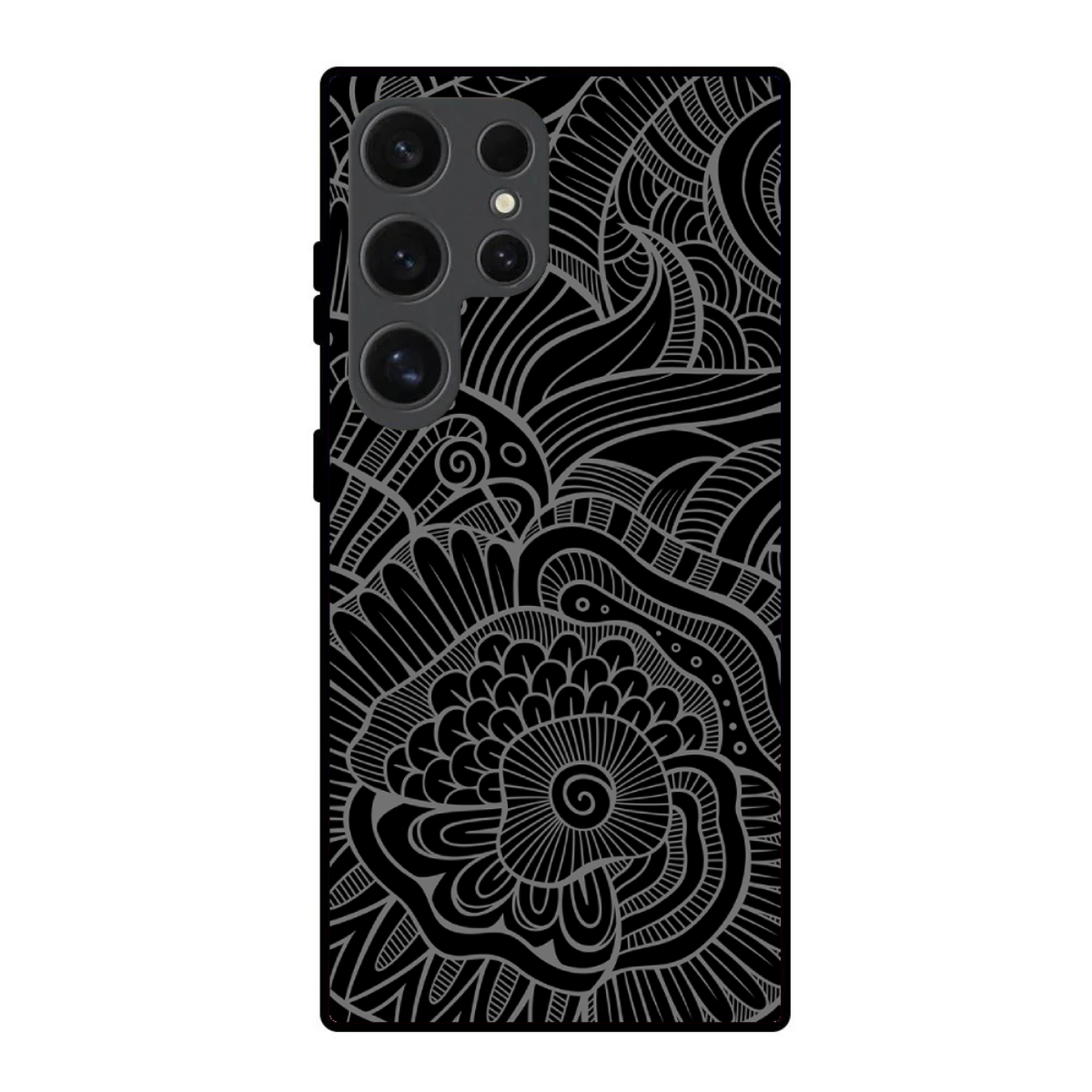 Ethnic Floral Phone Cover, Slim and Lightweight 
