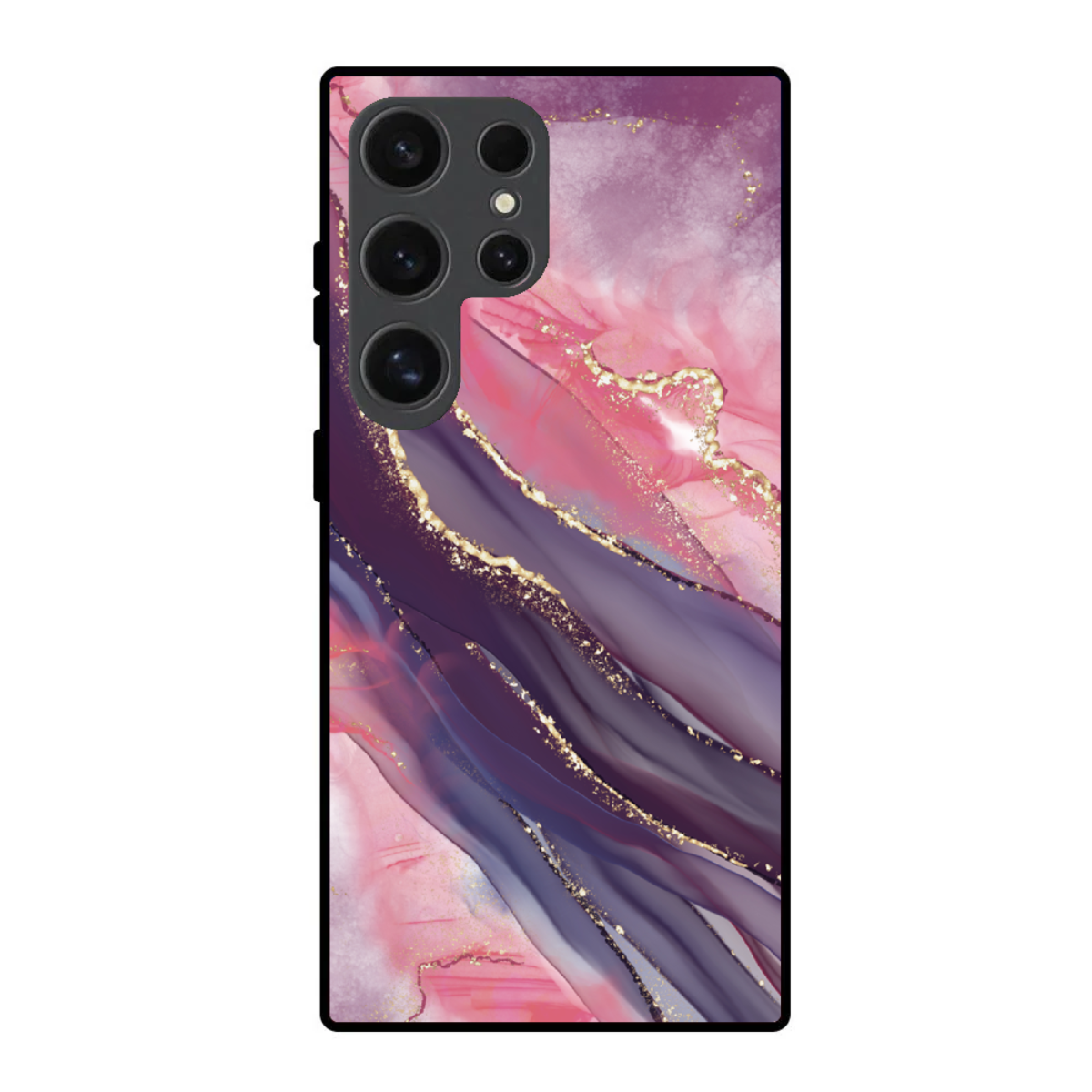Pink Marble Phone Cover, Slim and Lightweight